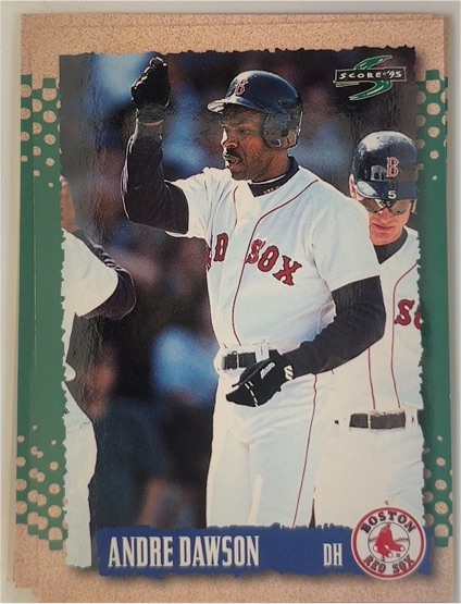 1995 Score #333 Andre Dawson — front