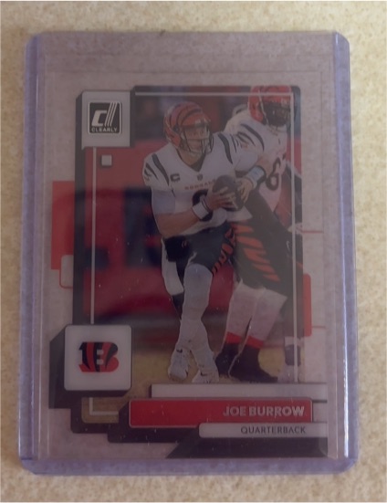 2022 Panini Donruss Clearly #10 Joe Burrow — front