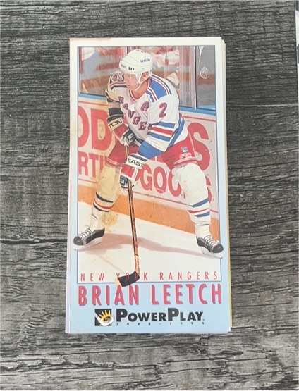 1993-94 Fleer Power Play #160 Brian Leetch — front