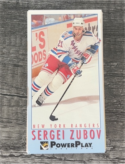 1993-94 Fleer Power Play #167 Sergei Zubov — front