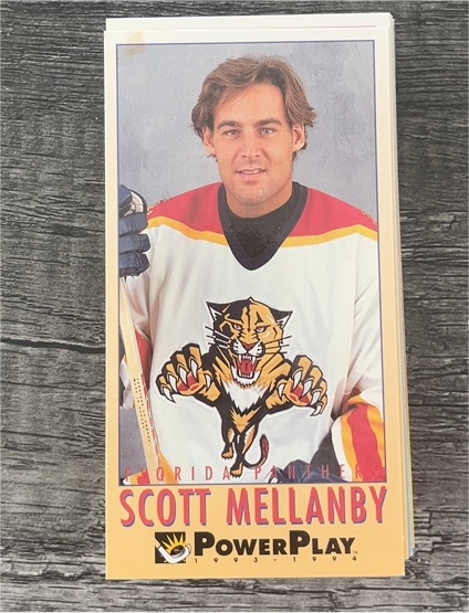 1993-94 Fleer Power Play Tall Boy #98 Scott Mellanby — front