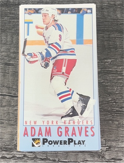 1993-94 Fleer PowerPlay #158 Adam Graves — front