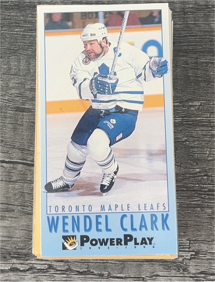 1993-94 Fleer Power Play #241 Wendel Clark — front