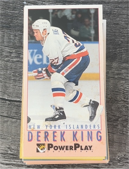 1993-94 Fleer Power Play #150 Derek King — front