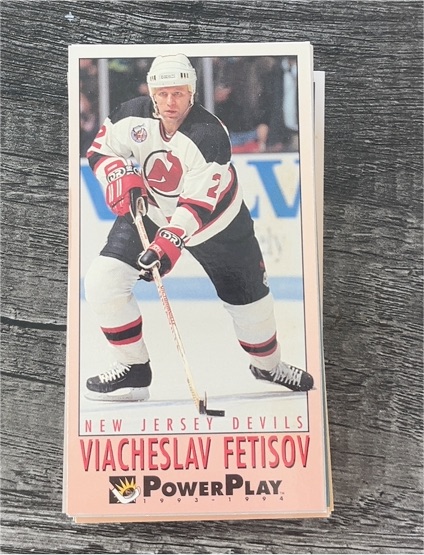 1993-94 Fleer Power Play #136 Viacheslav Fetisov — front