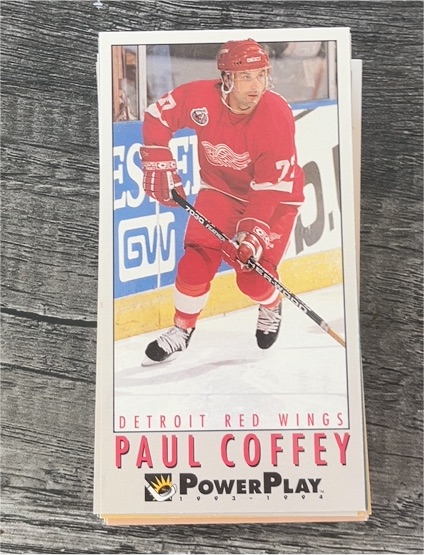 1993-94 Fleer Power Play Tall Boy #70 Paul Coffey — front