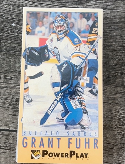 1993-94 Fleer Power Play #27 Grant Fuhr — front