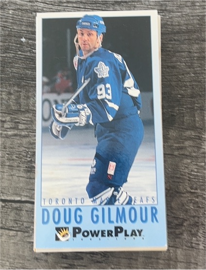 1993-94 Fleer PowerPlay #244 Doug Gilmour — front
