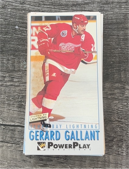 1993-94 Fleer Power Play #230 Gerard Gallant — front