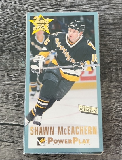 1993-94 Fleer Power Play 2nd Year Stars #7 Shawn McEachern — front