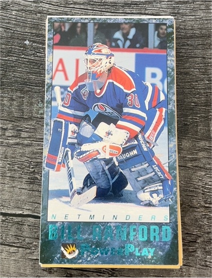 1993-94 Fleer Power Play Netminders #6 Bill Ranford — front