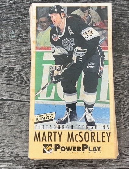 1993-94 Fleer Power Play #191 Marty McSorley — front