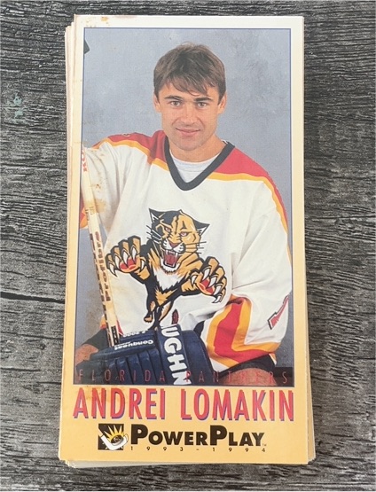 1993-94 Fleer Power Play #96 Andrei Lomakin — front