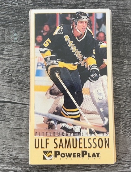 1993-94 Fleer Power Play #194 Ulf Samuelsson — front