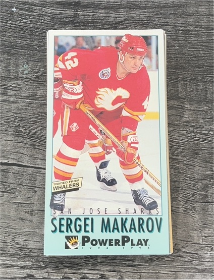 1993 Fleer PowerPlay #222 Sergei Makarov — front