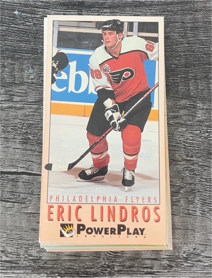 1993-94 Fleer Power Play #183 Eric Lindros — front