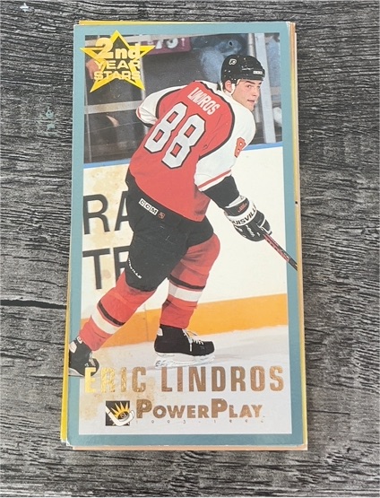 1993-94 Fleer Power Play 2nd Year Stars #5 Eric Lindros — front