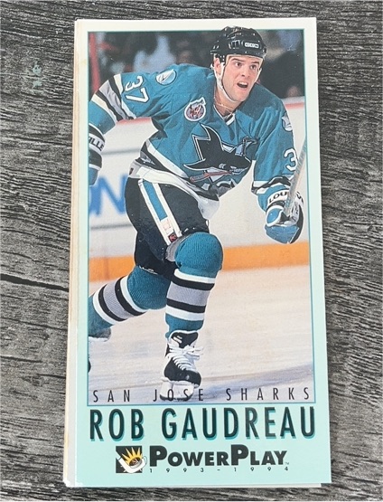 1993-94 Fleer PowerPlay #220 Rob Gaudreau — front