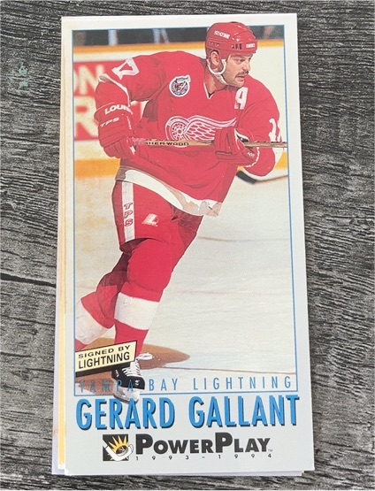 1993-94 Fleer Power Play Tall Boy #230 Gerard Gallant — front