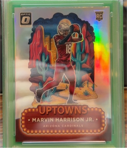 2024 Panini Donruss Optic Uptowns #5 Marvin Harrison Jr. — front