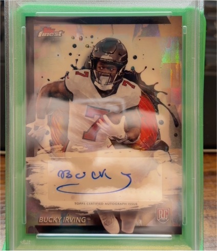 2024 Topps Finest #RFA-M Bucky Irving — front