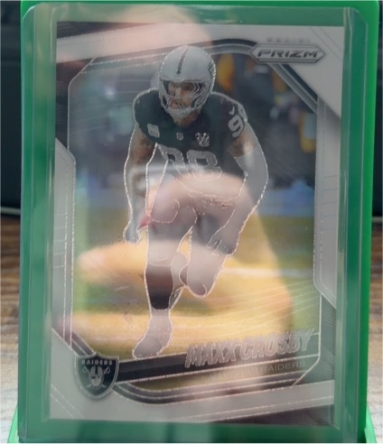 2025 Panini Prizm #195 Maxx Crosby — front