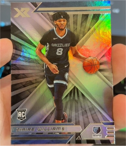 2021-22 Panini Chronicles XR #389 Ziaire Williams — front
