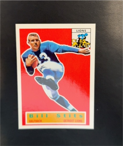 1956 Topps #56 Bill Stits — front