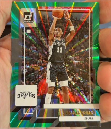2022-23 Donruss #171 Joshua Primo — front