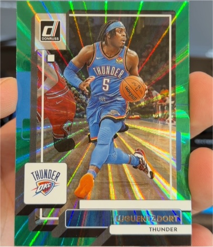 2022-23 Donruss #101 Luguentz Dort — front