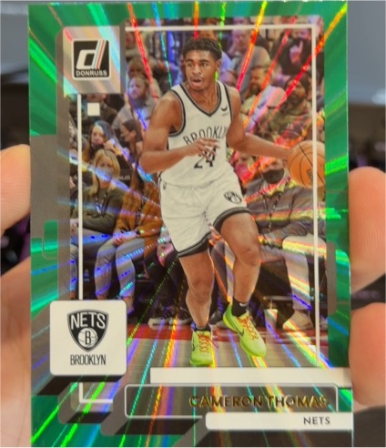 2022-23 Panini Donruss #8 Cameron Thomas — front