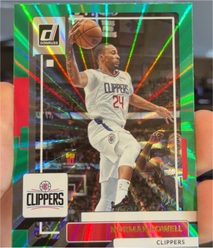 2022-23 Donruss #124 Norman Powell — front
