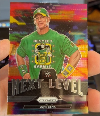 2022 Panini Prizm WWE Next Level #17 John Cena — front