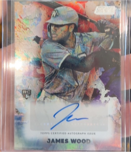 2025 Topps Stadium Club Abstract #AA-JW James Wood — front