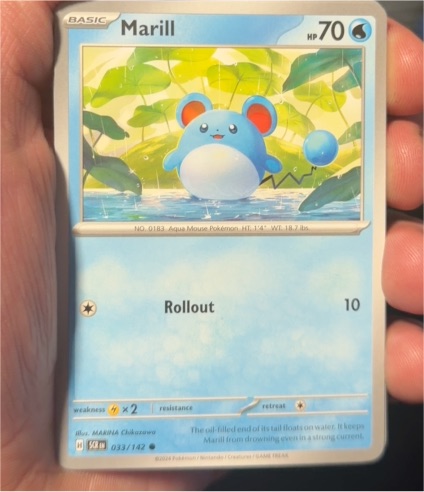 2024 Pokémon #033 Marill — front