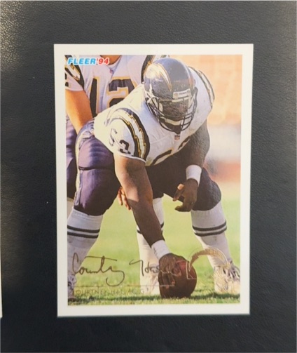 1994 Fleer #401 Courtney Hall — front