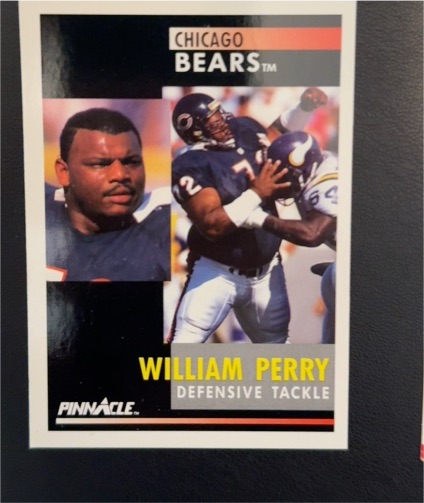1991 Pinnacle #110 William Perry — front