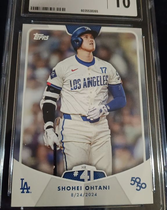 2024 Topps 50/50 #41 Shohei Ohtani — front