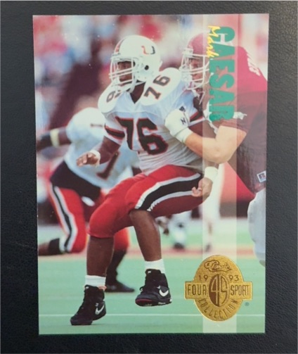 1993 Classic Four Sport #149 Mark Caesar — front