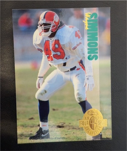 1993 Classic Four Sport #178 Wayne Simmons — front