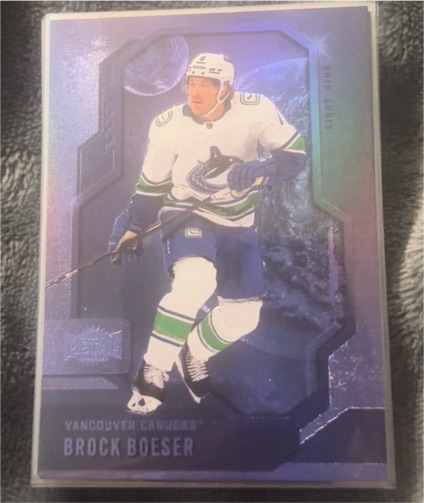 2024-25 SkyBox Metal Universe #73 Brock Boeser — front
