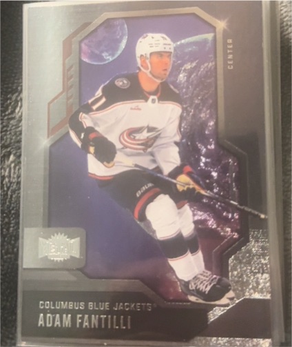 2024-25 Skybox Metal Universe #8 Adam Fantilli — front