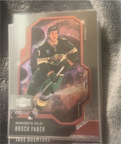 2024-25 Skybox Metal Universe #21 Brock Faber — front