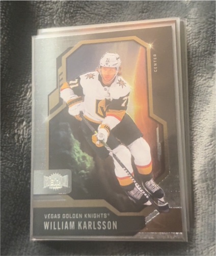 2024-25 Skybox Metal Universe #27 William Karlsson — front
