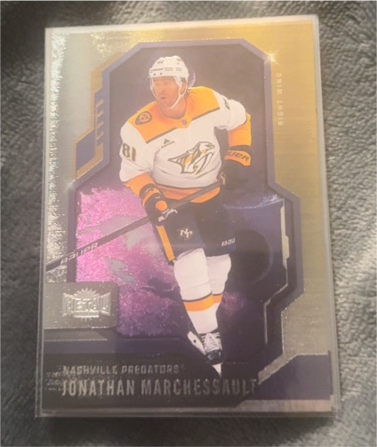 2024-25 Skybox Metal Universe #83 Jonathan Marchessault Nashville Predators — front