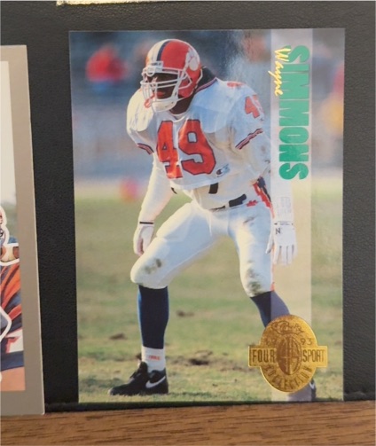 1993 Classic Four Sport #178 Wayne Simmons — front