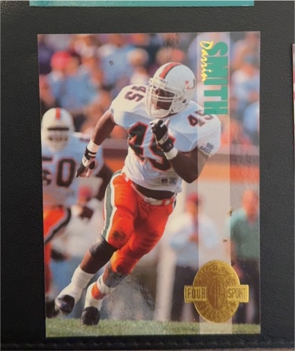 1993 Classic Four Sport Collection #168 Darrin Smith — front