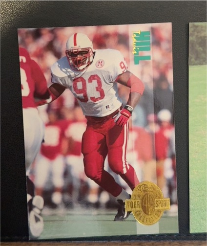1993 Classic Four Sport #166 Travis Hill — front