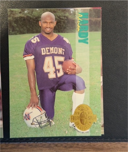 1993 Classic Four Sport #159 Adrian Hardy — front
