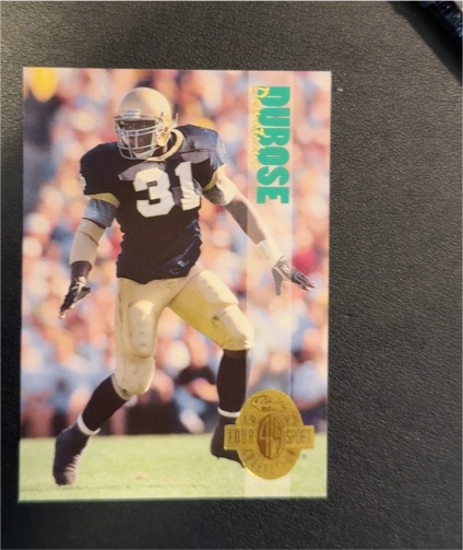 1993 Classic Four Sport #164 Demetrius DuBose — front